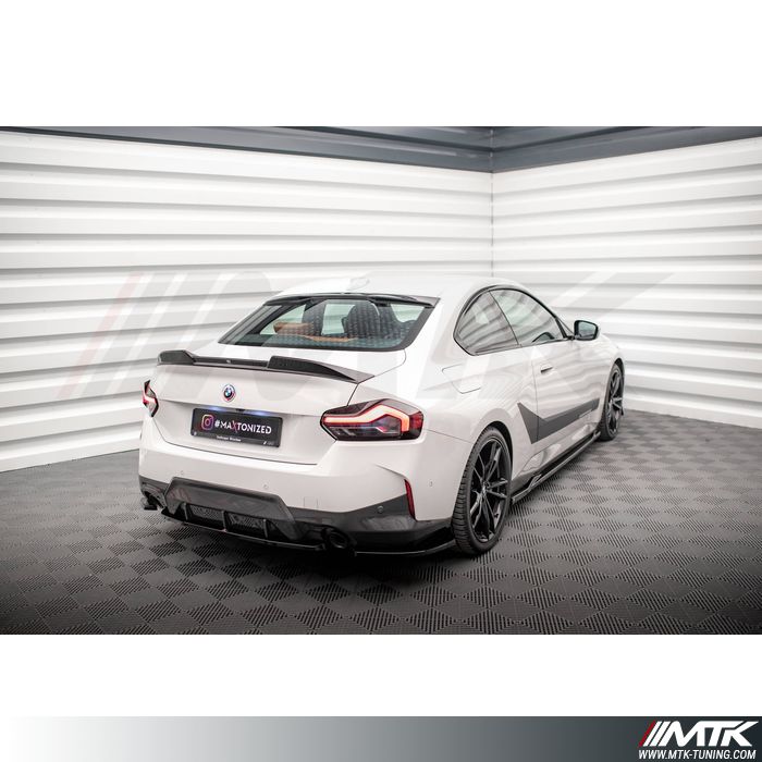 Lames latérales arrière Maxton V2 BMW Serie 2 G42 Pack-M Coupé 2021>